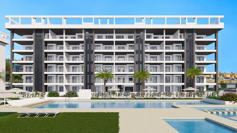 Urbanizacion Cerrada de Obra Nueva en Torrevieja a Solo 700M de la Playa