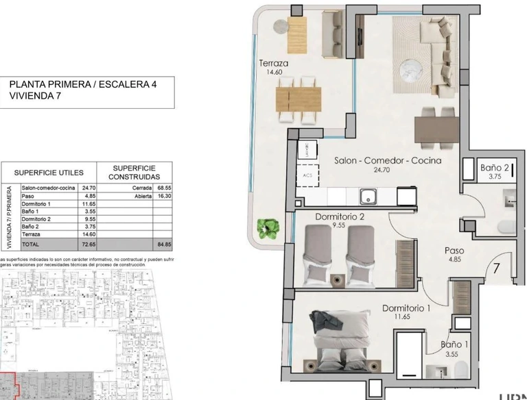 Unit NV-100650 — Complejo Residencial de Obra Nueva en Santa Pola