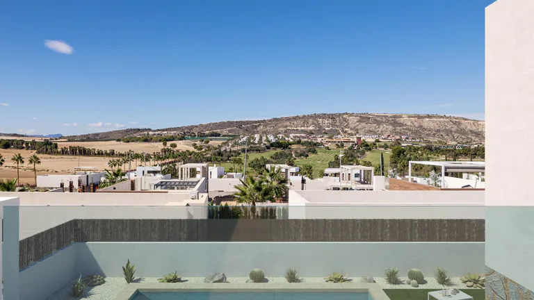 Exclusivas villas de nueva construcción en la zona del campo de golf de Algorfa