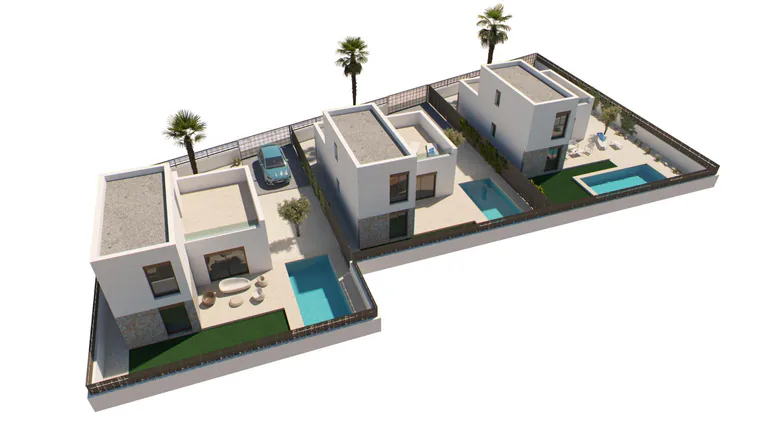Exclusivas villas de nueva construcción en la zona del campo de golf de Algorfa