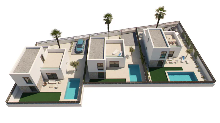 Exclusivas villas de nueva construcción en la zona del campo de golf de Algorfa