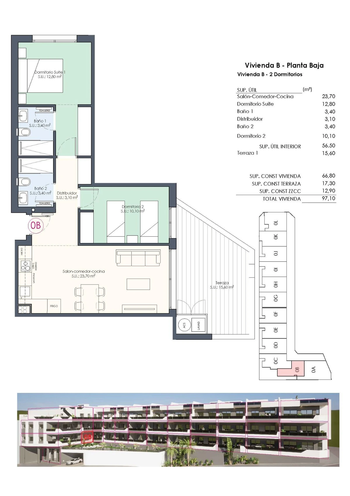 Unit NV-100658 — Complejo Residencial de Obra Nueva en Benijofar