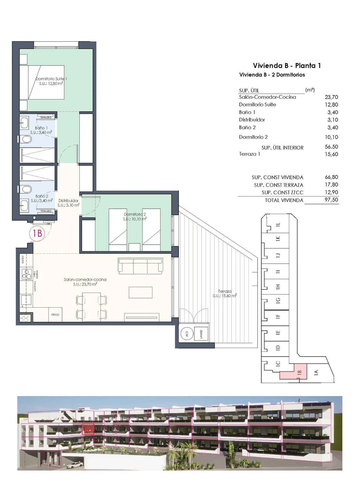 Unit NV-100659 — Complejo Residencial de Obra Nueva en Benijofar