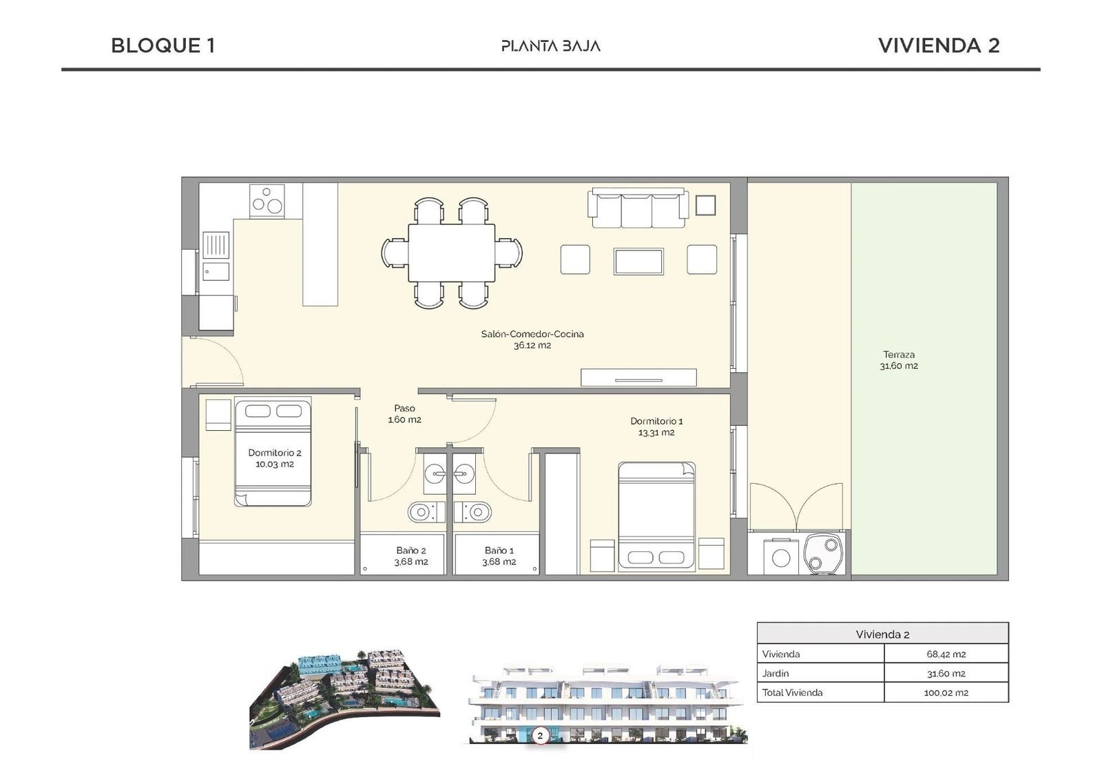 Unit NV-100669 — Complejo Residencial de Obra Nueva en Finestrat