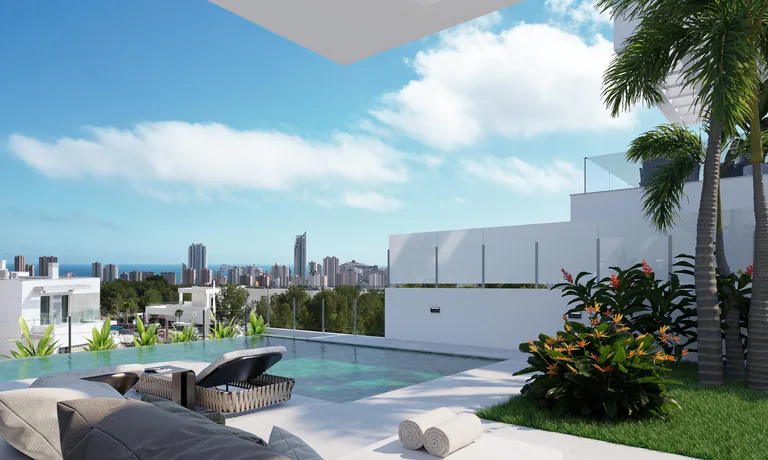 Villas de Obra Nueva en Finestrat con Vistas al Mar