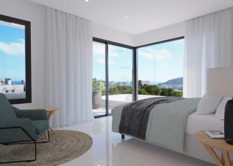 Villas de Obra Nueva en Finestrat con Vistas al Mar