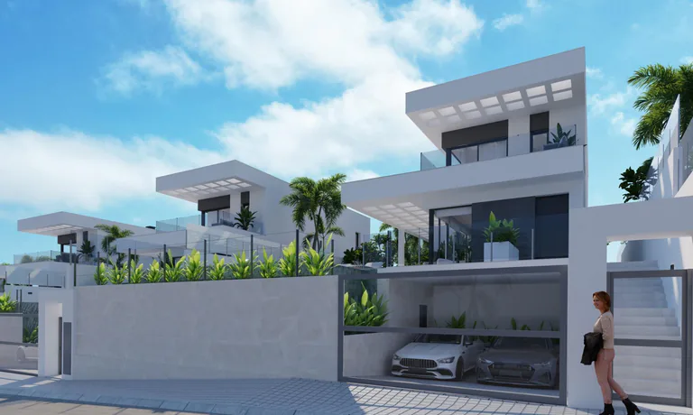 Villas de Obra Nueva en Finestrat con Vistas al Mar