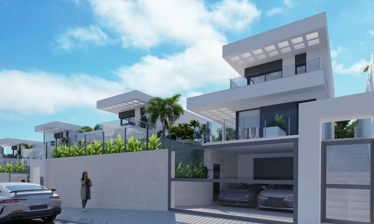 Villas de Obra Nueva en Finestrat con Vistas al Mar