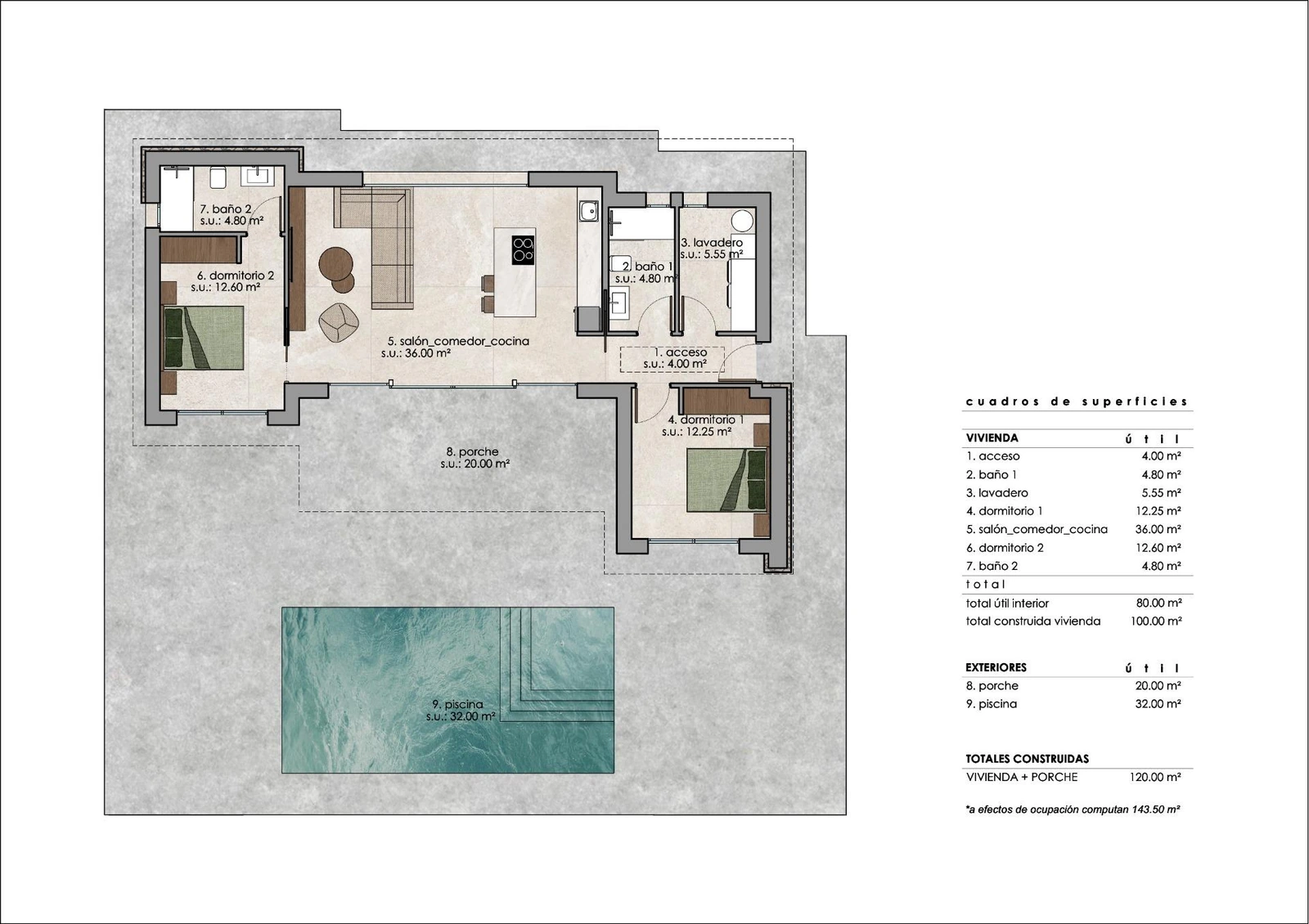 Unit NV-100701 — Villas de nueva construcción a medida en Pinoso (Alicante): amplias viviendas en un entorno natural