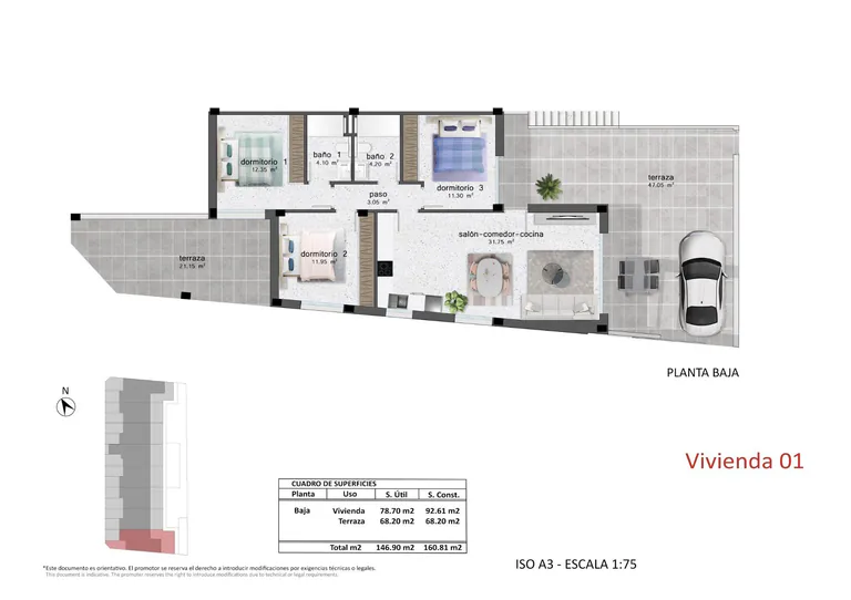 Bungaló en planta baja NV-100792 — foto 18