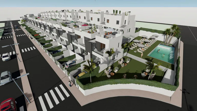 Adosados de obra nueva en venta en Cox - 44 casas modernas con grandes comodidades