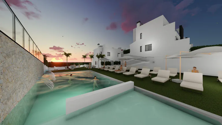 Adosados de obra nueva en venta en Cox - 44 casas modernas con grandes comodidades