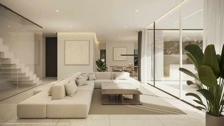 Lujosa casa moderna en el corazón de Moraira-Teulada: un refugio mediterráneo contemporáneo