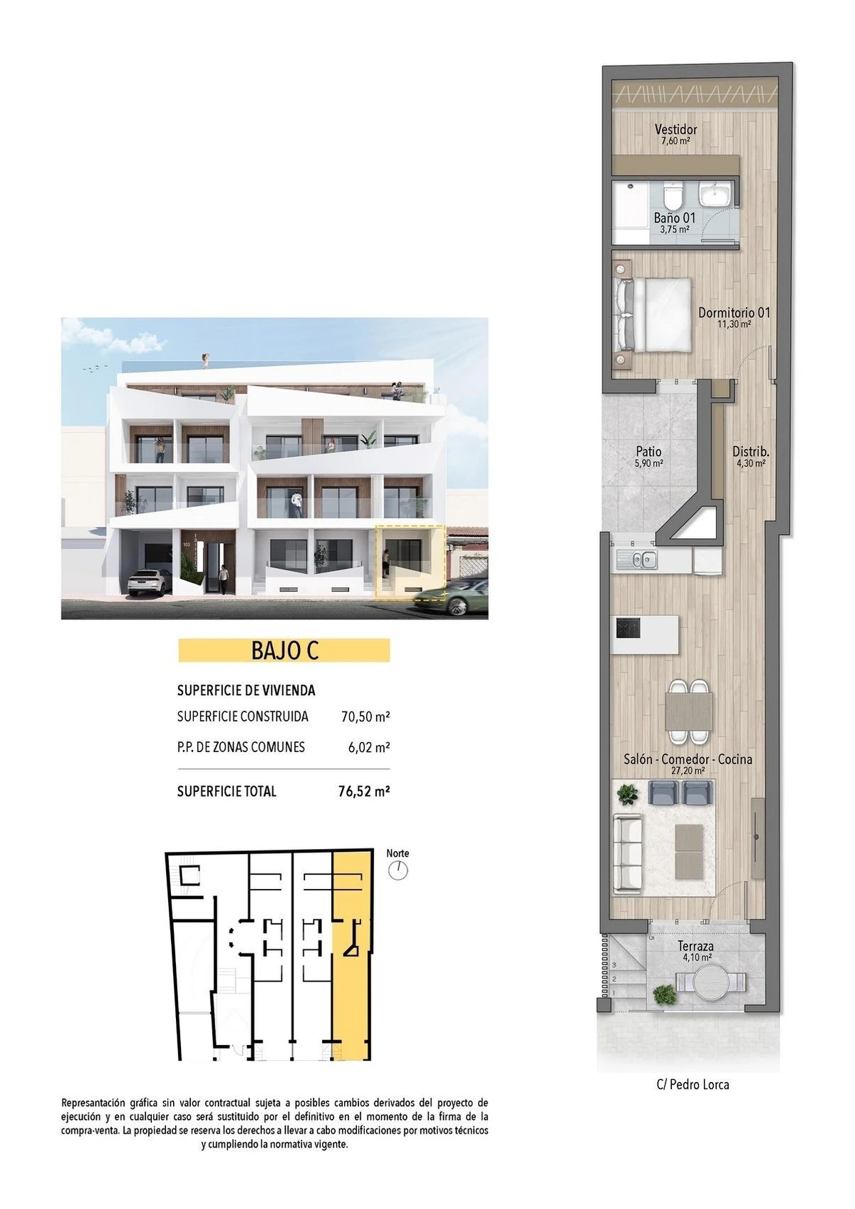 Unit NV-100806 — Modernos Apartamentos a 250m de la Playa del Cura en Torrevieja