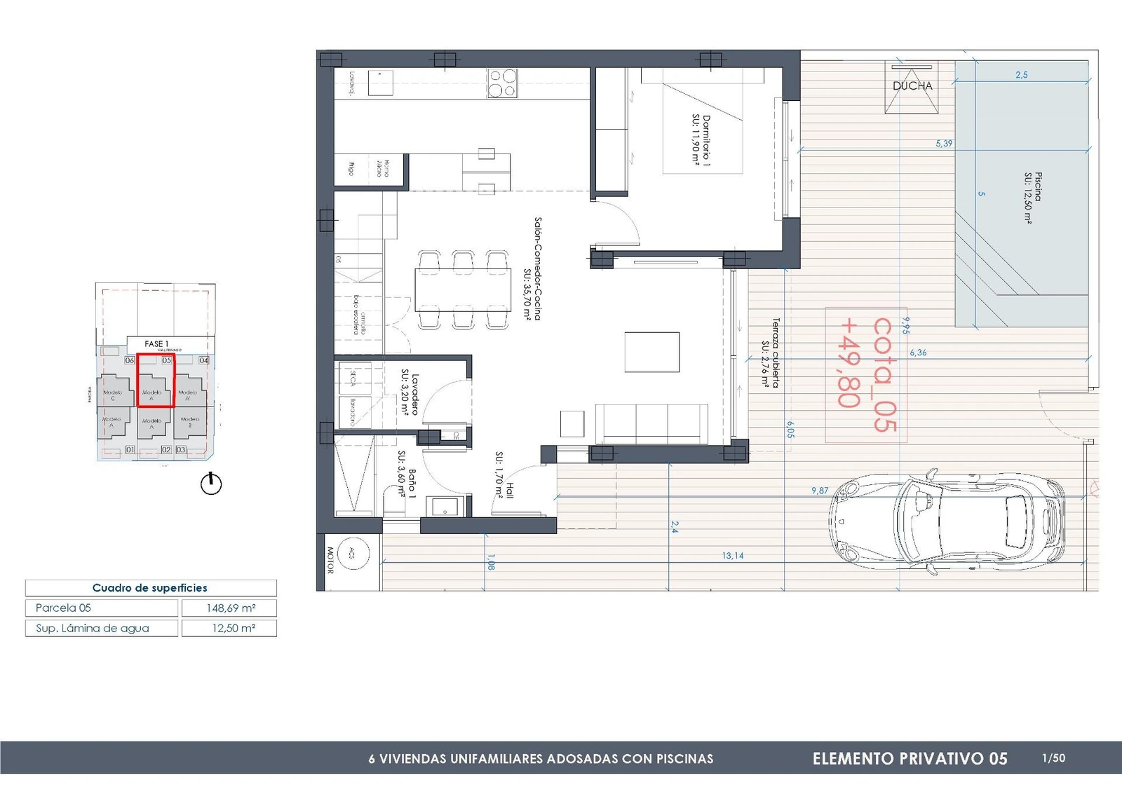 Unit NV-100852 — Lujosos chalets adosados de nueva construcción en Benijófar, Costa Blanca