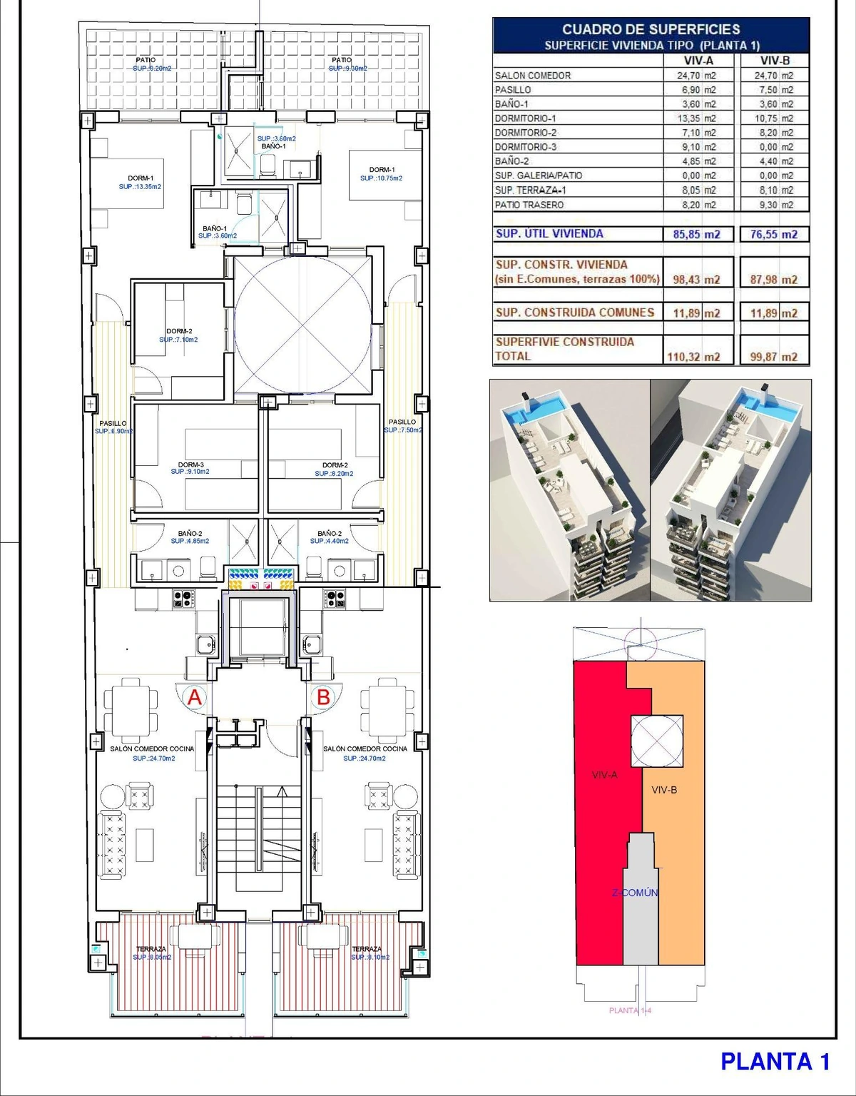 Unit NV-100854 — Apartamentos de obra nueva en Torrevieja, a 150m de la Playa del Cura