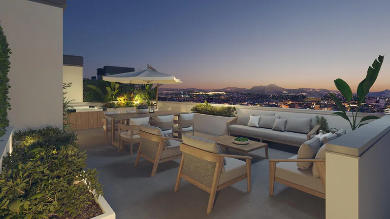 Residencial de nueva construcción en San Agustín, Alicante, con impresionantes vistas a la ciudad