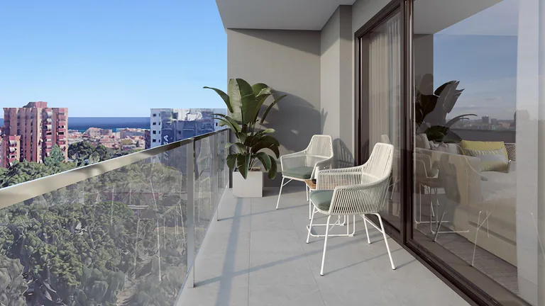 Residencial de nueva construcción en San Agustín, Alicante, con impresionantes vistas a la ciudad
