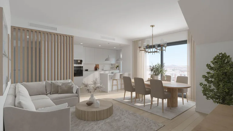 Residencial de nueva construcción en San Agustín, Alicante, con impresionantes vistas a la ciudad