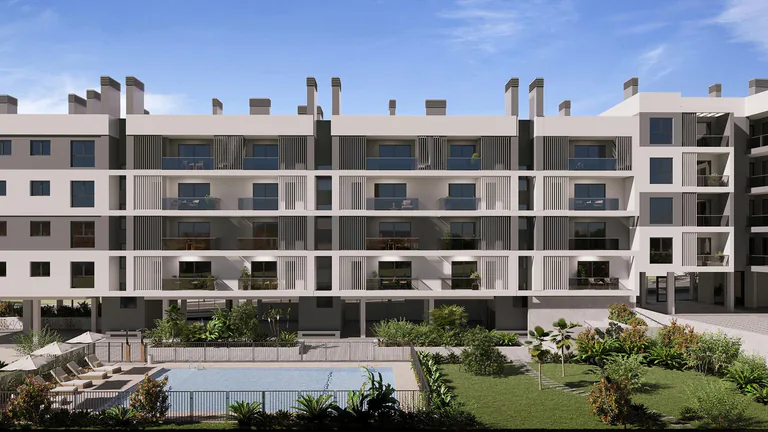 Residencial de nueva construcción en San Agustín, Alicante, con impresionantes vistas a la ciudad