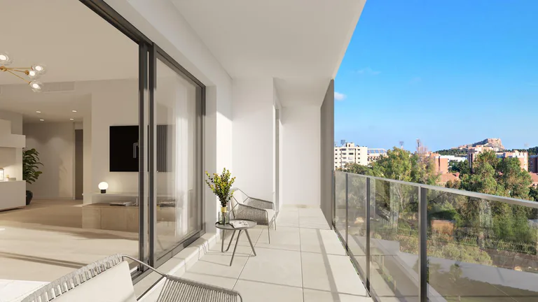Residencial de nueva construcción en San Agustín, Alicante, con impresionantes vistas a la ciudad