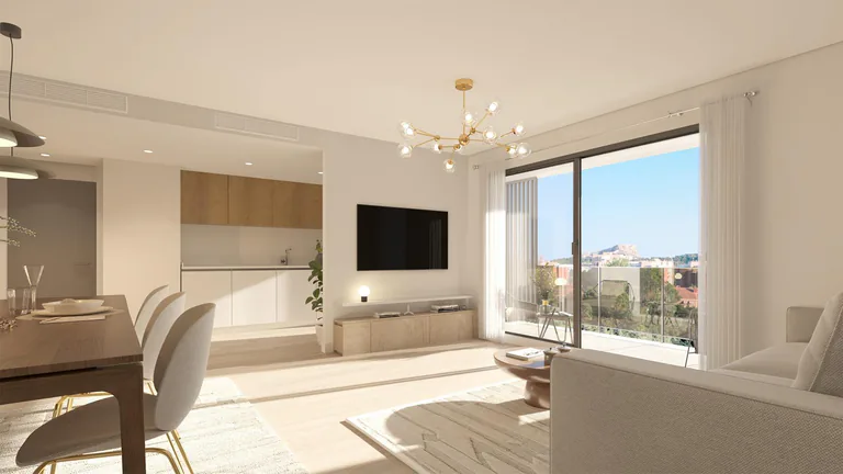 Residencial de nueva construcción en San Agustín, Alicante, con impresionantes vistas a la ciudad