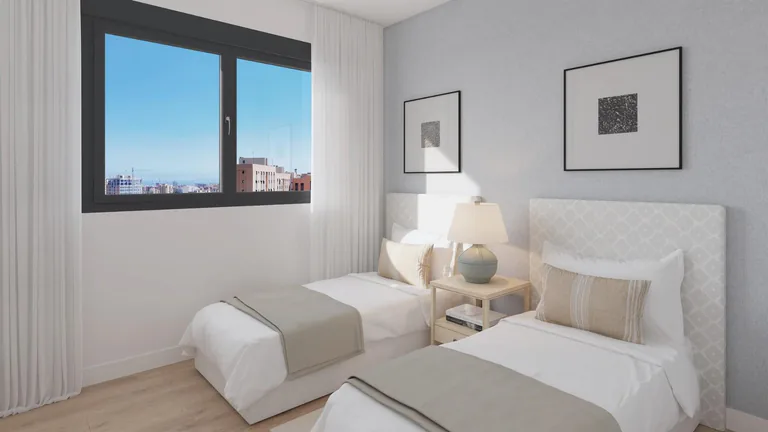 Residencial de nueva construcción en Alicante, con vistas abiertas a la ciudad