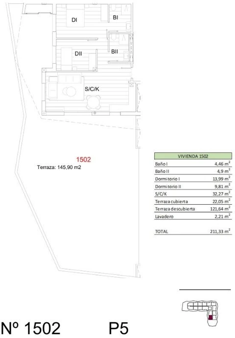 Unit NV-100914 — Descubra la vida moderna en la nueva promoción residencial de San Miguel de Salinas