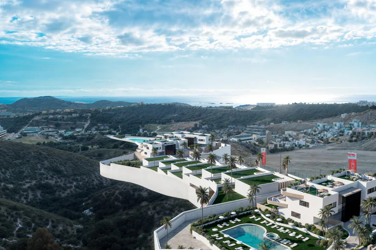 Viviendas de obra nueva con vistas panorámicas en Finestrat-Benidorm