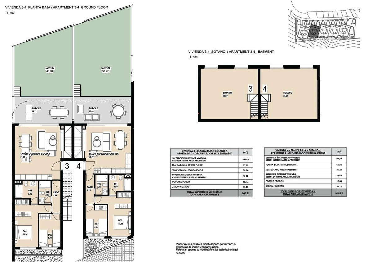 Unit NV-101013 — Bungalows de Obra Nueva con Vistas al Mar en La Mata, Torrevieja