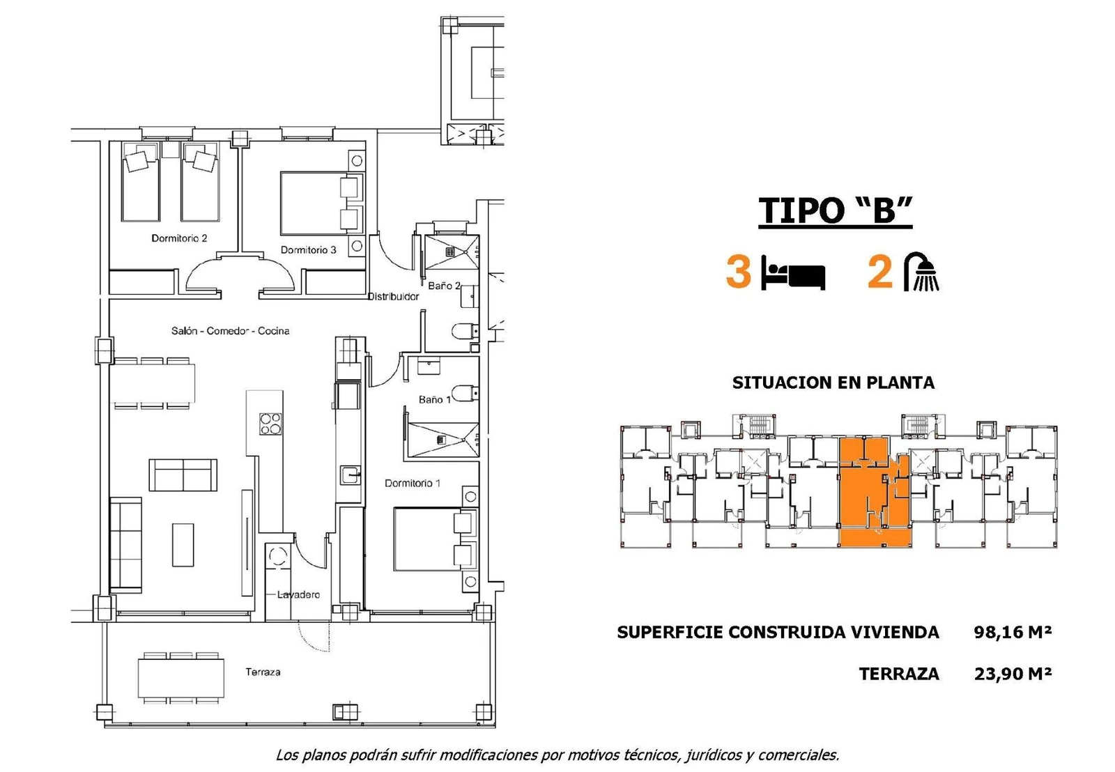 Unit NV-101045 — Nueva Promoción Residencial en San Miguel de Salinas