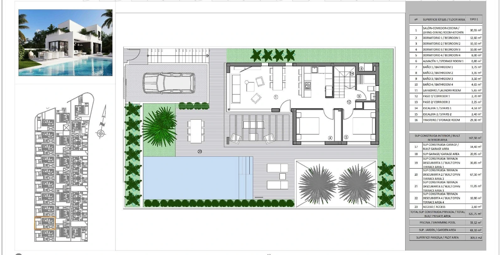 Unit NV-101050 — Villas de Obra Nueva en Finestrat – Lujo, Naturaleza y Vistas al Mar