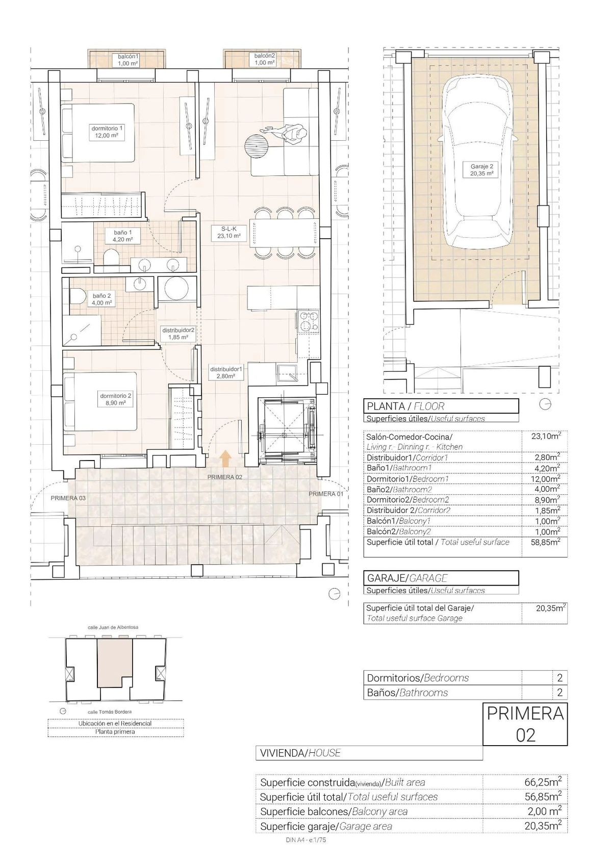Unit NV-101061 — Apartamentos modernos con impresionantes vistas a los viñedos en Hondón de las Nieves
