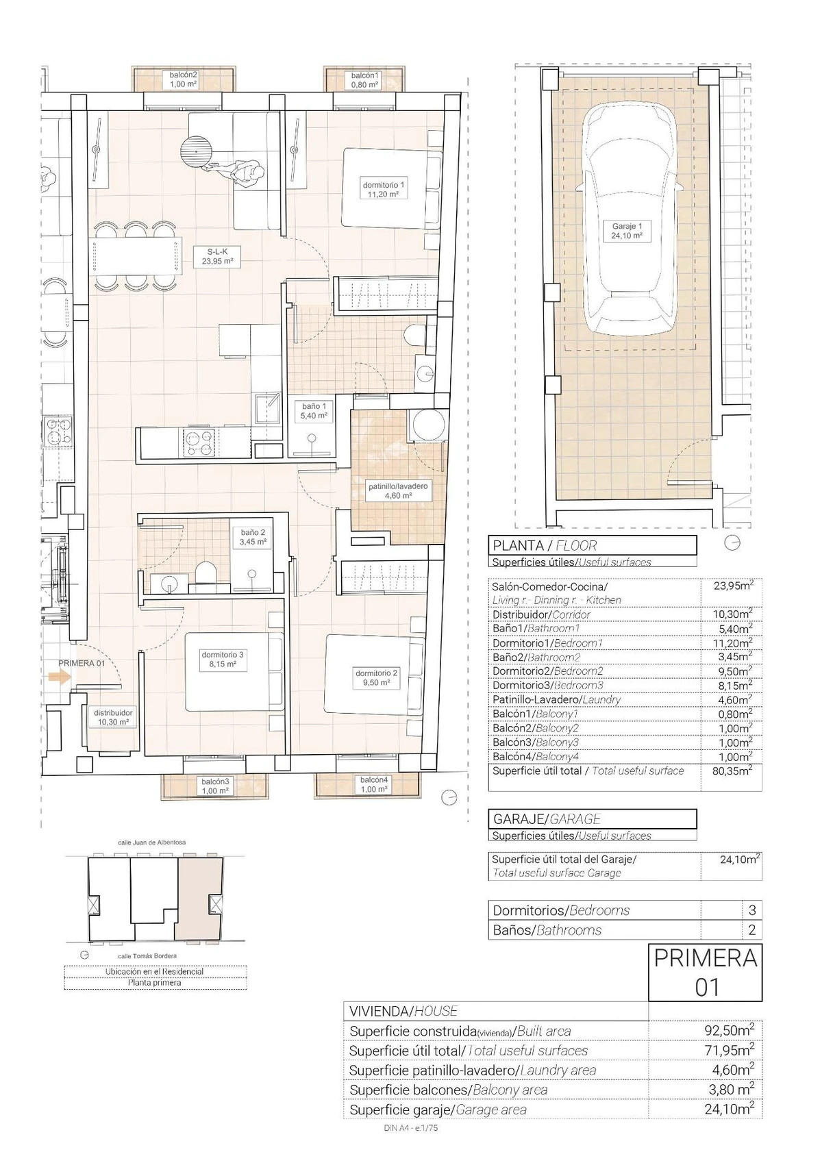 Unit NV-101062 — Apartamentos modernos con impresionantes vistas a los viñedos en Hondón de las Nieves