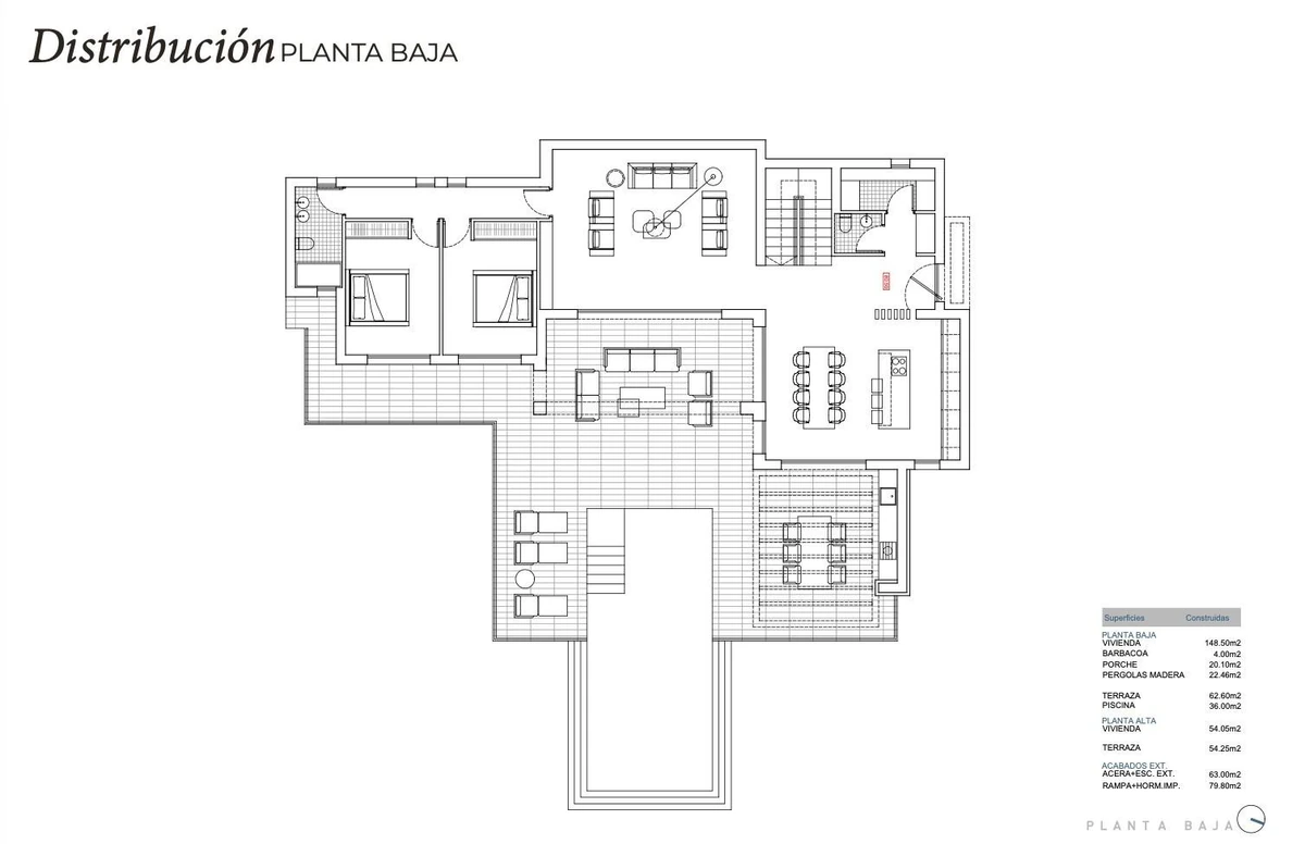 Unit NV-101117 — Villa de lujo de estilo ibicenco en La Fustera (Benissa Costa) A solo 1 km de la playa