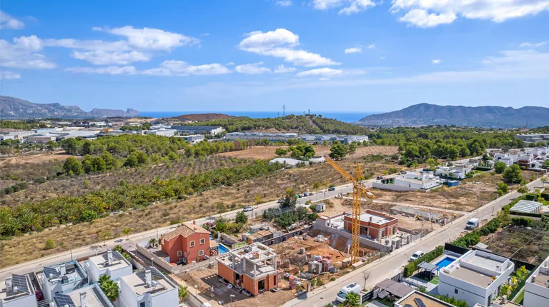 Modernas villas de lujo en venta en Polop de la Marina, Costa Blanca