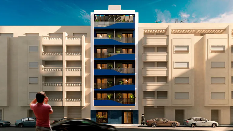 Apartamentos de Obra Nueva a 200 Metros del Mar en Torrevieja