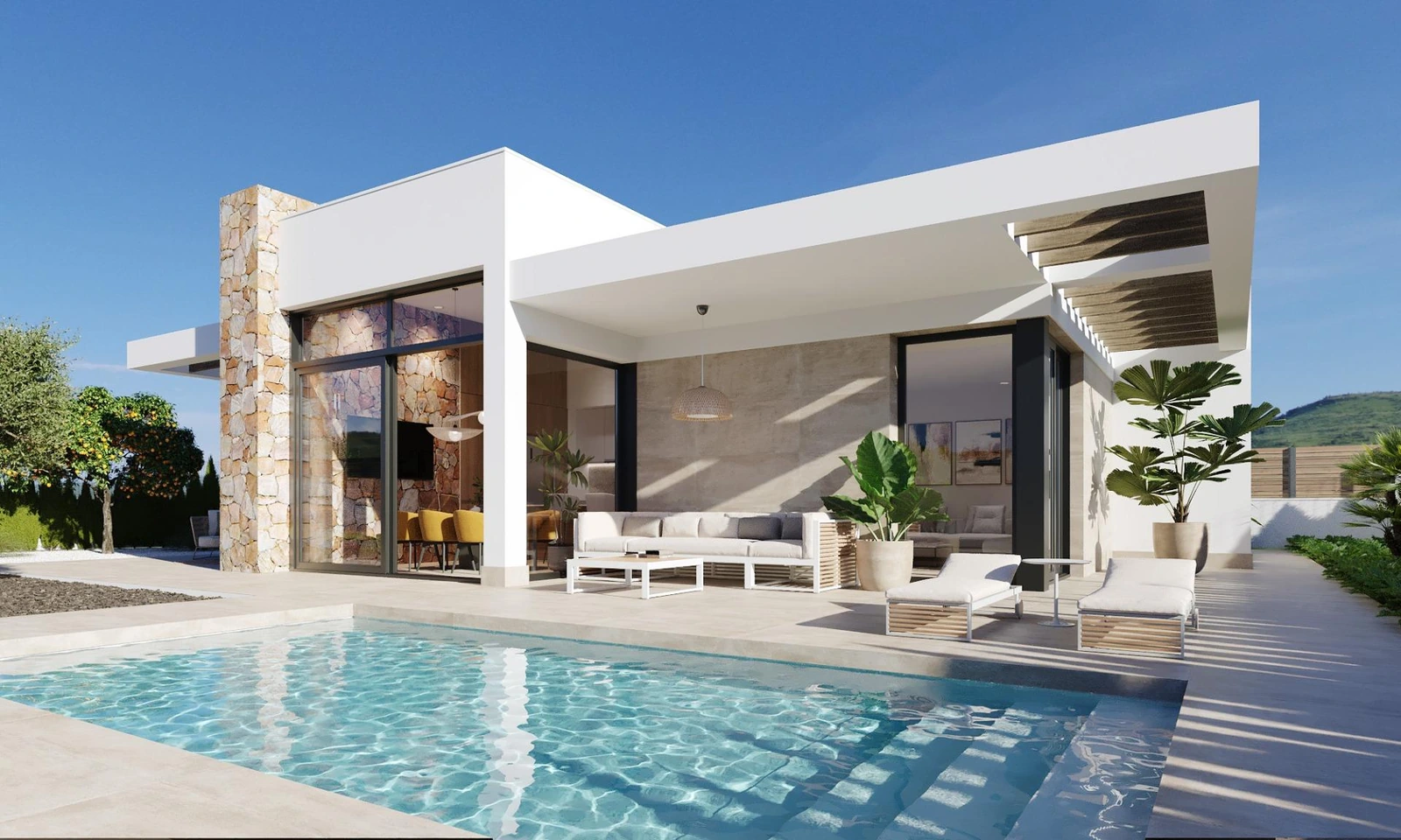 Unit NV-101151 — Villas de Obra Nueva en Hacienda del Álamo Golf Resort, Murcia