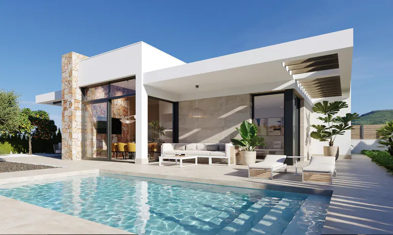 Villas de Obra Nueva en Hacienda del Álamo Golf Resort, Murcia