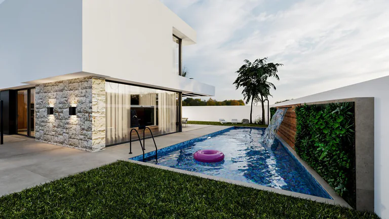 Villa de lujo de nueva construcción en venta en La Zenia, Orihuela Costa