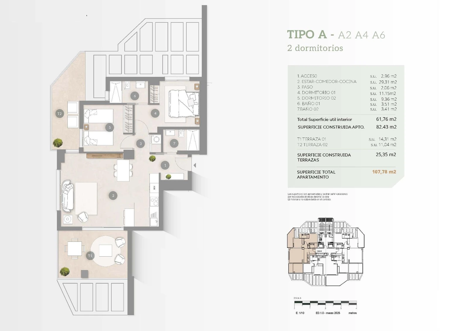 Unit NV-101175 — Apartamentos de nueva construcción en venta en Calpe, a 200 metros de la playa del Arenal