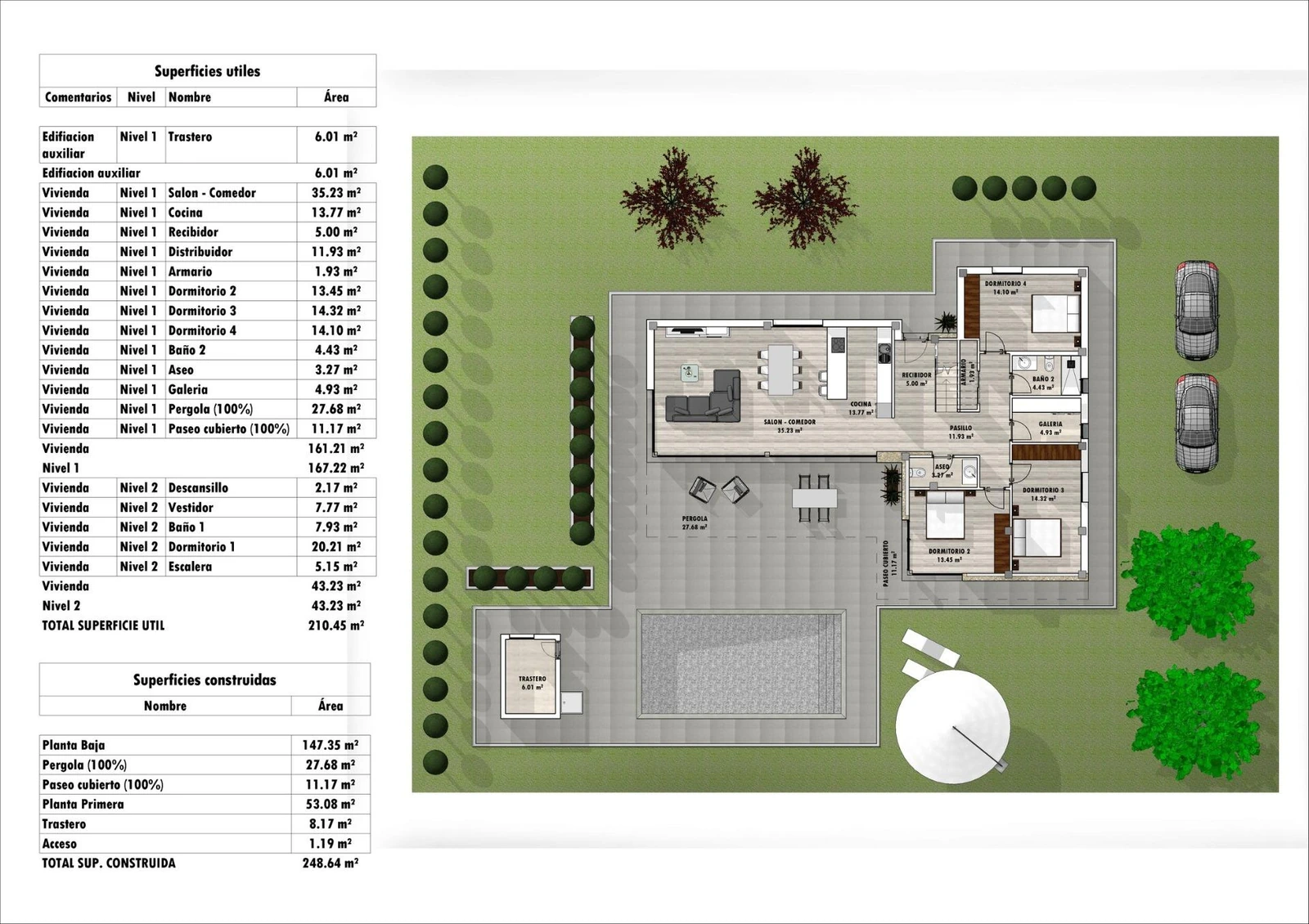 Unit NV-101188 — Villas de obra nueva situadas en término de Aspe.