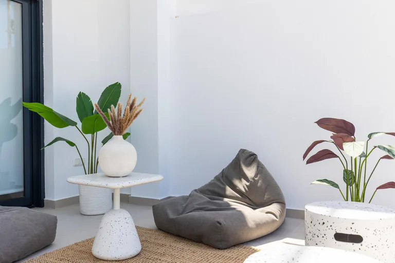 Modernas casas adosadas con solárium y sótano en Rafal, Alicante