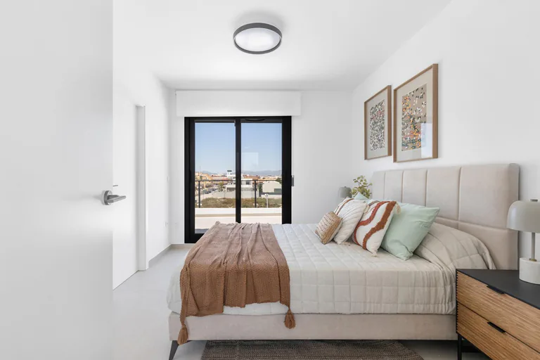 Modernas casas adosadas con solárium y sótano en Rafal, Alicante