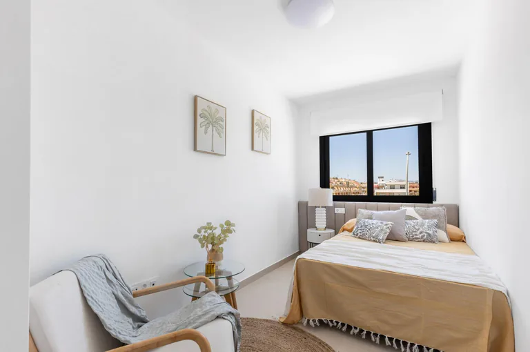 Modernas casas adosadas con solárium y sótano en Rafal, Alicante