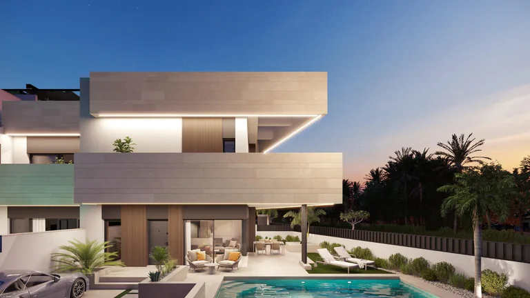 Promoción boutique de viviendas de nueva construcción con piscina privada en Pilar de la Horadada