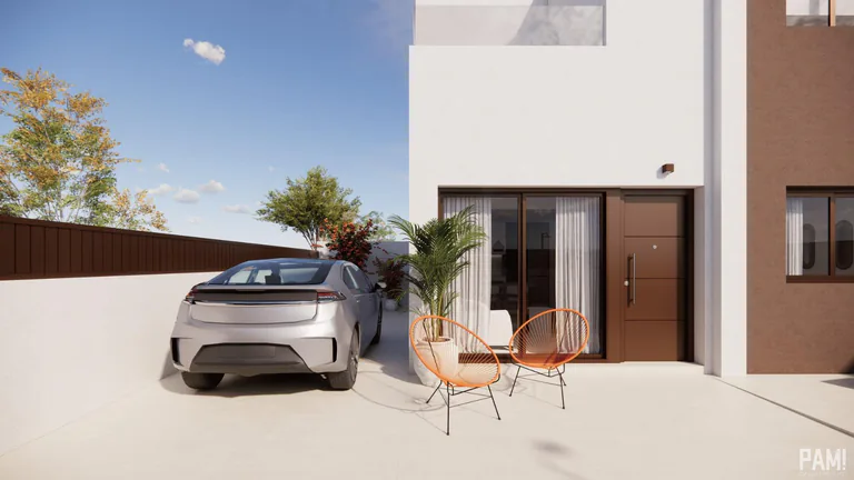 Villas modernas de nueva construcción con piscina privada opcional en Pilar de la Horadada