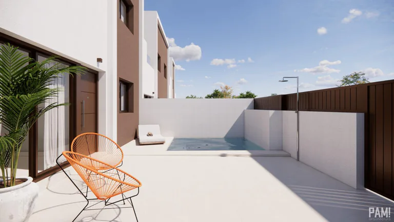 Villas modernas de nueva construcción con piscina privada opcional en Pilar de la Horadada