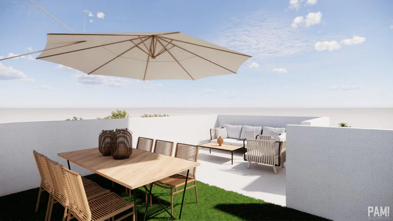 Villas modernas de nueva construcción con piscina privada opcional en Pilar de la Horadada