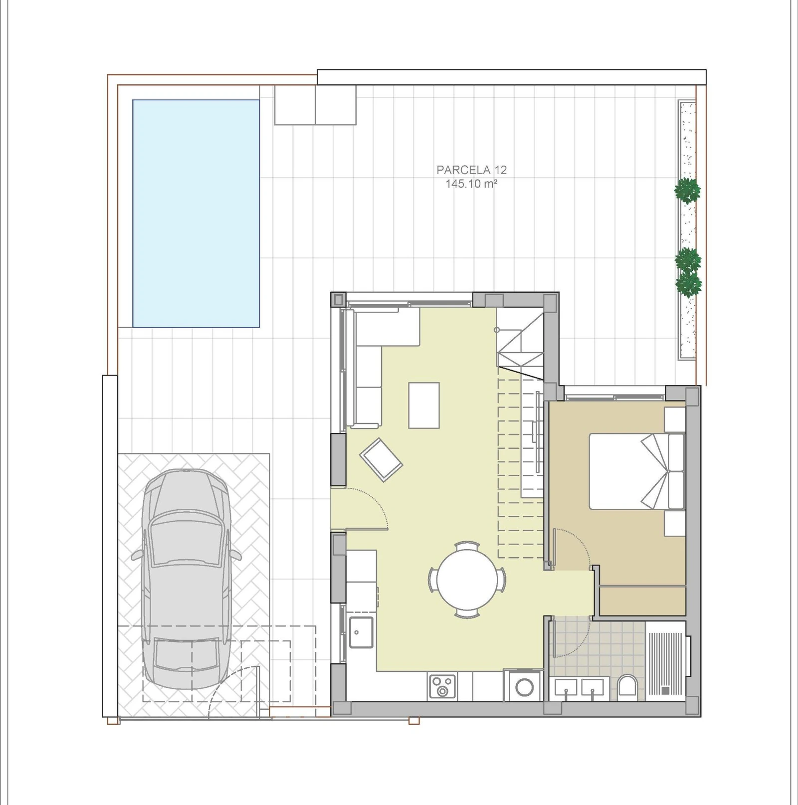 Unit NV-101221 — Villas modernas con piscina privada en Vistabella Golf Resort, Orihuela
